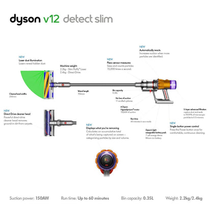 Dyson V 12 Cord-Free Vacuum