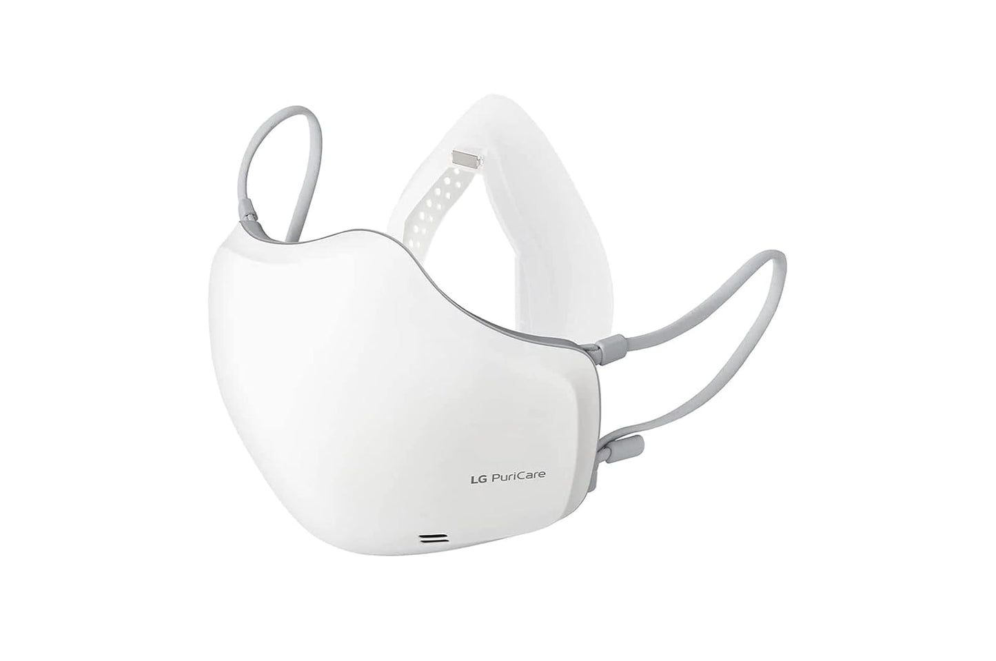LG Puricare Wearable Air Purifier AP551AWFA/AP551ABFA | HEPA Filter | Dual Fan Breathing Assist | VoiceON | 8 Hrs Battery | Creamy White | Suraj Electronics