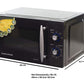 Morphy Richards 20 MS 20 L Solo Microwave Oven Black | 5 Power Levels | Mirror Finish | Suraj Electronics Delhi NCR