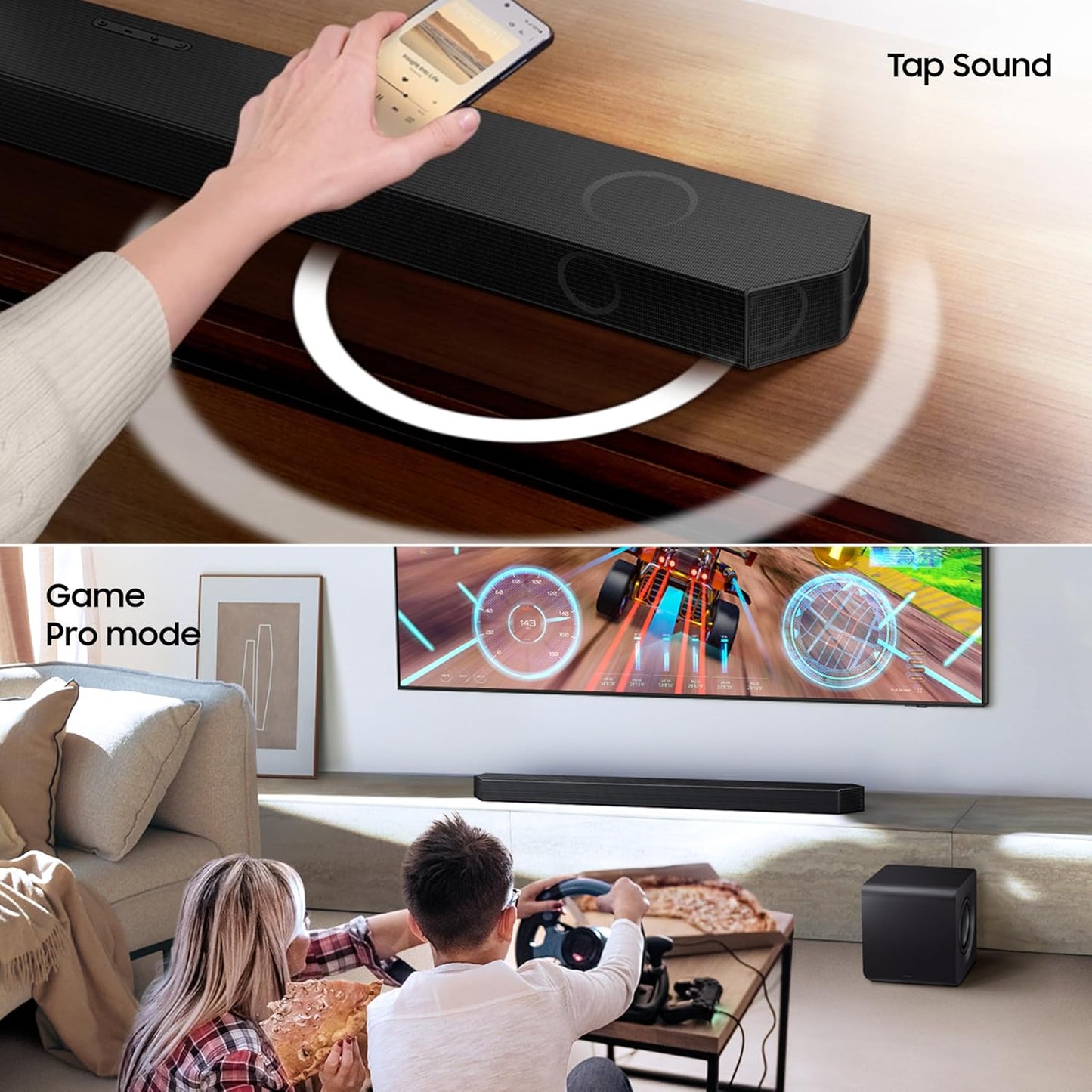 Samsung HW-Q930F/XL 580W True 9.1.4ch Wireless Dolby Atmos Soundbar | SpaceFit Sound Pro | Q-Symphony | Suraj Electronics Delhi NCR