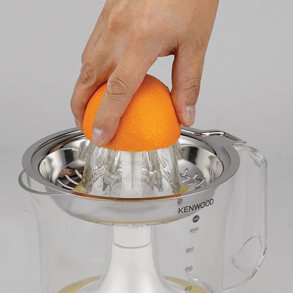 Kenwood JE290A Electric Citrus Juicer 1L | 40W Stainless Steel Filter | 2-Way Rotation | Dishwasher Safe | Suraj Electronics Delhi NCR