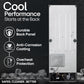 LG GL-S342SPZY 322L 2 Star Frost-Free Double Door Refrigerator | Convertible | Smart Inverter Compressor | Multi Air Flow | Shiny Steel