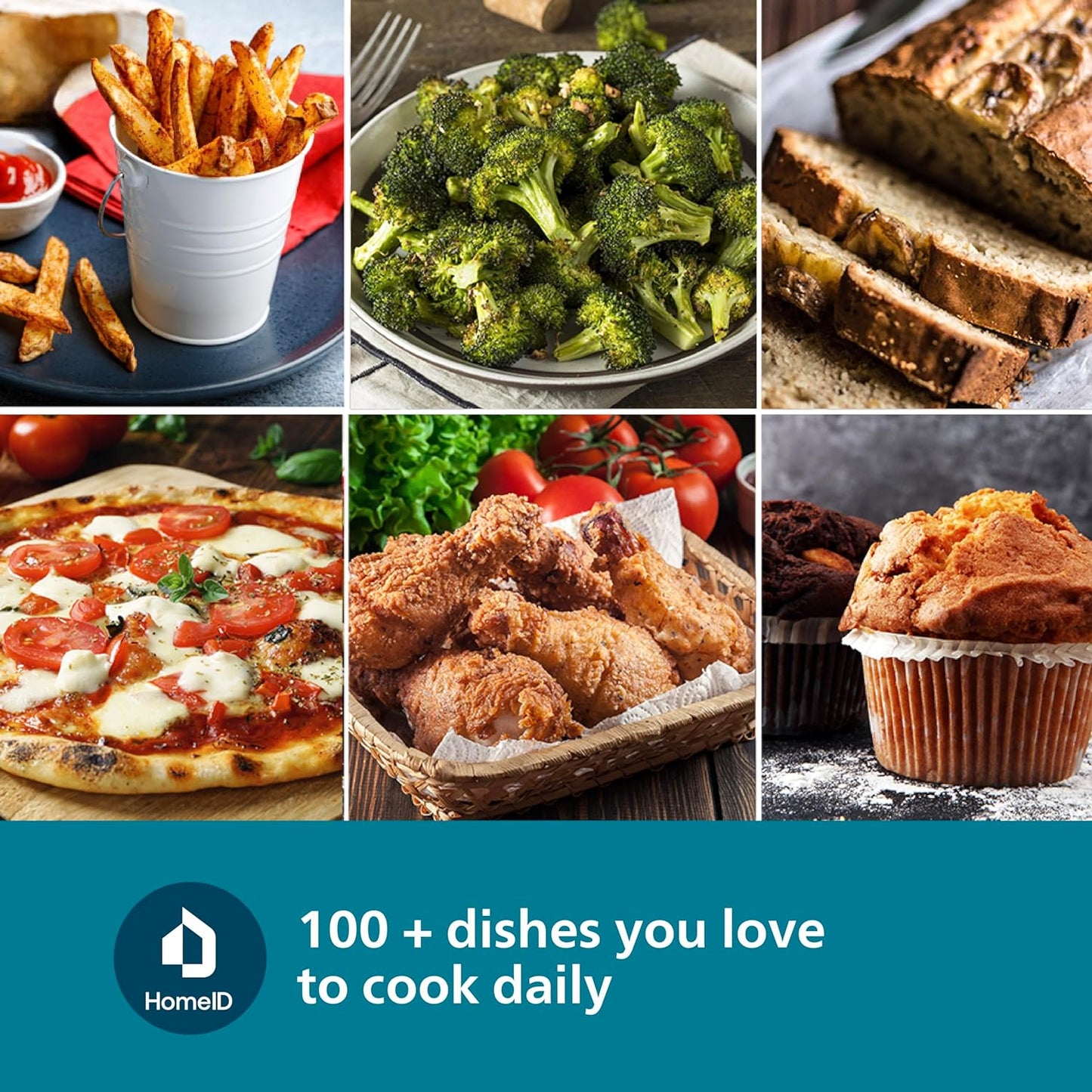 Philips NA120/00 4.2 Litre Airfryer (Black) | Rapid Air Technology | 12 Preset Menus | 1500W | Up to 90% Less Fat | Made in India – Buy Online at Suraj Electronics
