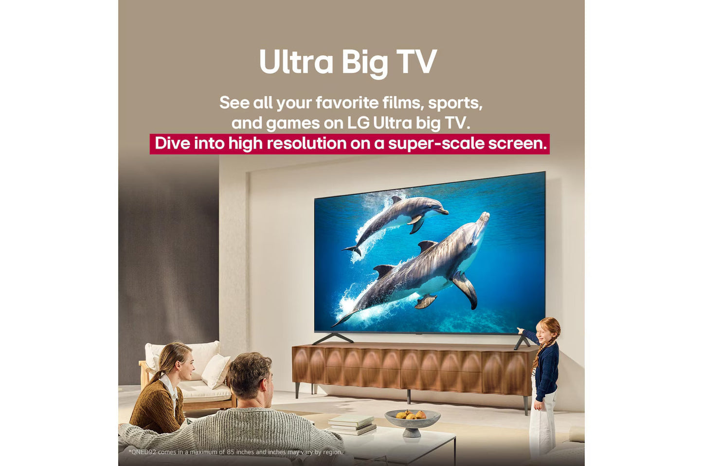 LG 55QNED92ALA 55-inch 4K QNED MiniLED AI Smart TV | α8 AI Processor Gen2 | Dolby Vision &amp; Atmos | 144 Hz VRR | Suraj Electronics Delhi NCR