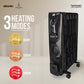 Hindware Atlantic Velda 11 Fin 2500W OFR Room Heater with 400W PTC Fan (Black) | Suraj Electronics Delhi NCR