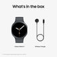 Samsung Galaxy Watch8 (40mm, LTE, Graphite) with 3nm Processor | Dual GPS | Sapphire Glass & Armor Aluminum | 5ATM & IP68 | BP, ECG, IHRN & Vascular Load Monitoring | Anti-oxidant Index