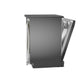 Bosch SMS6HMC00I 15 Place Settings Free-Standing Dishwasher | Brushed Black Steel | Home Connect Wi-Fi | SpeedPerfect+ | Suraj Electronics Delhi NCR