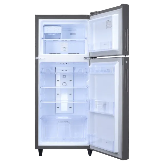 Godrej RT EON ALPHA 270C RI ST GL 238L 3-Star Frost Free Double Door Refrigerator | Advanced Inverter Technology | Nano Shield | Steel Glow | 10-Year Compressor Warranty