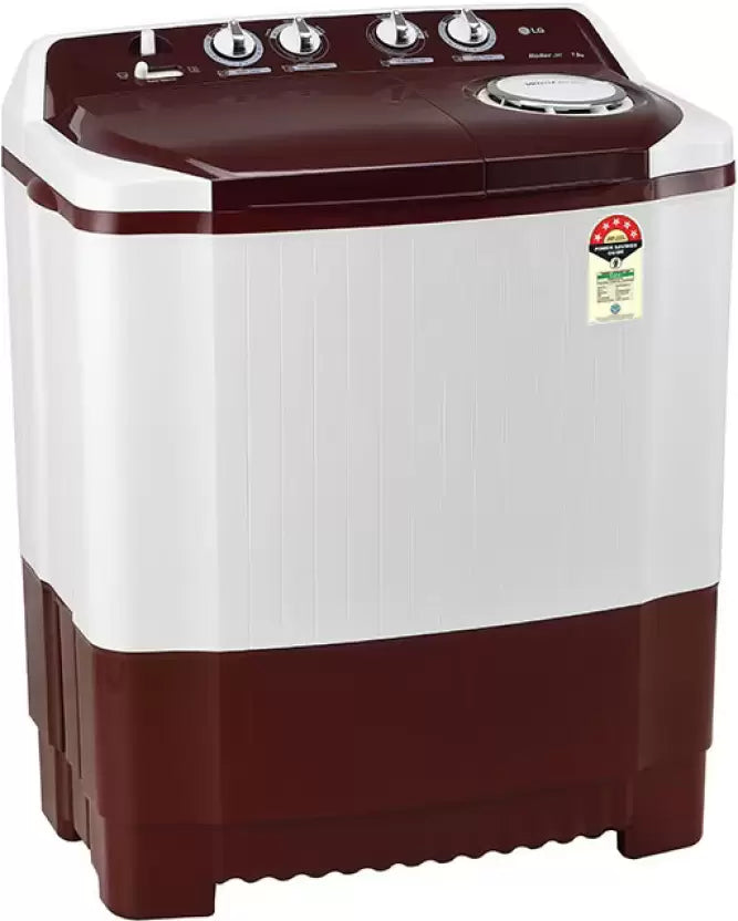 LG P7510RRAZ 7.5 kg Semi Automatic Top Load Washing Machine Maroon