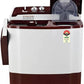 LG P7510RRAZ 7.5 kg Semi Automatic Top Load Washing Machine Maroon