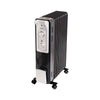 Glen HA7015OR9 Oil Filled Radiator Room Heater 2000W with Turbo Ceramic Fan400W Black  - 9 Fin