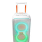 JBL Partybox 320 (White) 240W Portable Bluetooth Party Speaker | AI Sound Boost | Futuristic Light Show | 18H Battery | Mic & Guitar Input