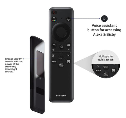 Samsung UA75U8300FULXL 75 Inch 4K Ultra HD Smart LED TV (Titan Gray) | Crystal Processor 4K, HDR10+, Motion Xcelerator