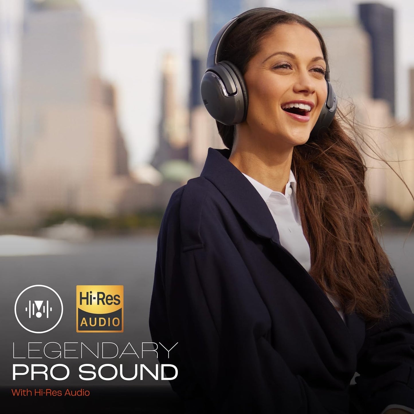 JBL Tour One M2 Adaptive Noise Cancelling Over-Ear Headphones with Hi-Res Audio, Spatial Sound, 50Hrs Battery, Quick Charge, Bluetooth 5.3 LE, Multi-Point Connectivity, Built-in Alexa – Black | Suraj Electronics