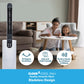 SINGER Cloudx Cool Fan SCF160CXWGTE with Cloud Technology | Silver Coated Mesh Filter | Quite Mode | Point Anywhere Remote Control | Portable | 5 L Tank | 8 Hours Cooling | 3 Speed Air Modes | 2 Years Warranty