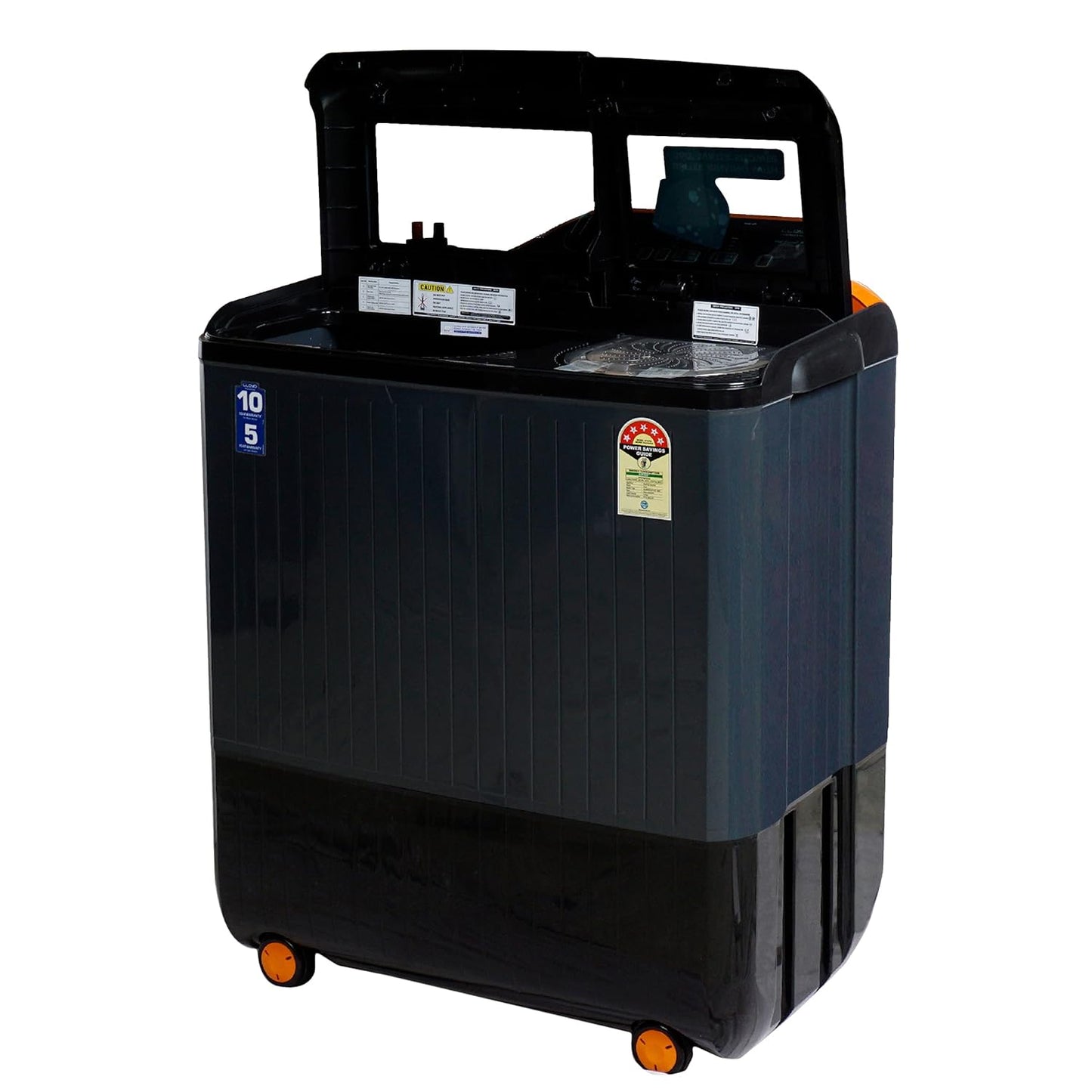 Lloyd GLWS905GH1VG H 9 Kg Semi-Automatic Washing Machine | In-Built Heater | Digital Panel | 5 Star Energy | Suraj Electronics Delhi NCR