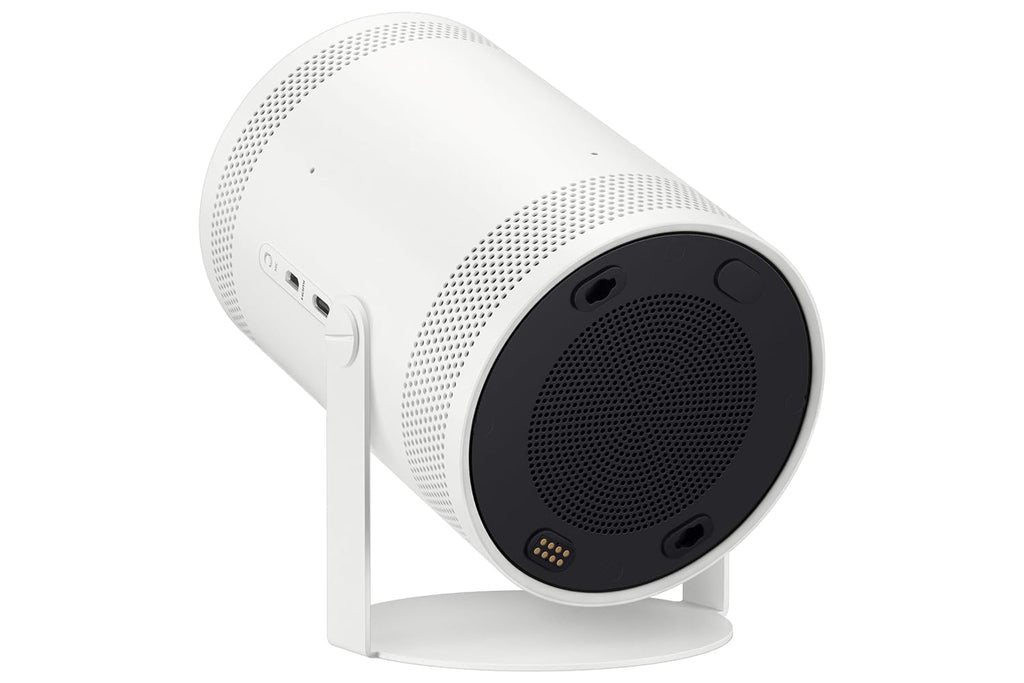 Samsung SP-LFF3CLAXXXL The Freestyle 2nd Gen Portable Compact Smart LED Projector with in-Built OTT Apps ( HDR 10+, Wi-Fi, Premium 360° Sound, All Round Design, Instant Setup, White)