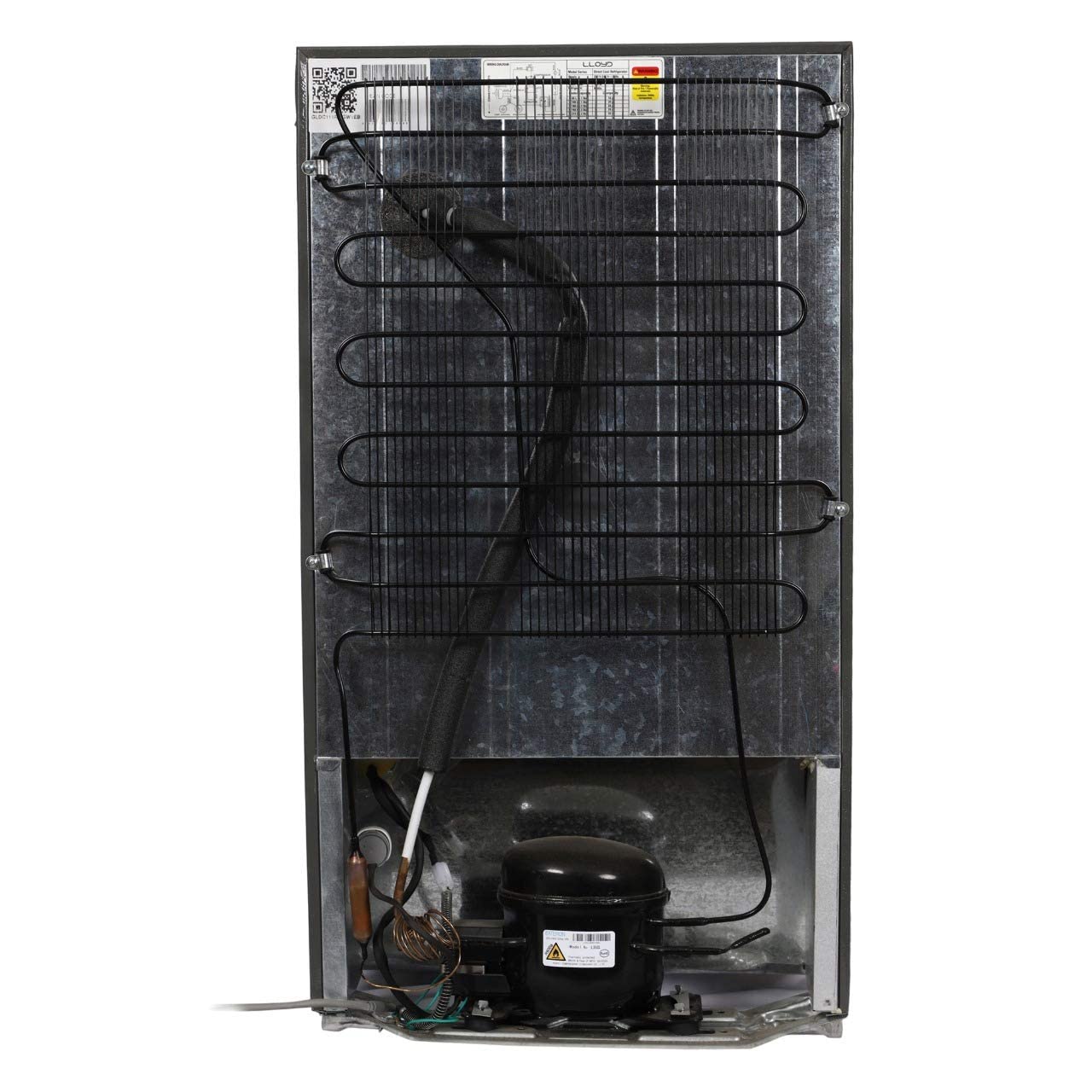 Lloyd GLDC111RGMT1JC 92 Litre 1 Star Direct-Cool Single Door Refrigerator (Metallic Grey, 2025 Model, Rotary Compressor, Toughened Glass Shelves)