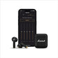 Marshall Minor IV Wireless Bluetooth Earbuds (Black) with 30+ Hours Playtime, Wireless Charging, Water-Resistant, Bluetooth Multipoint & Touch Controls