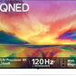 LG 65QNED80SRA 164 cm (65 inches) 4K Ultra HD Smart QNED TV  (Ashed Blue)