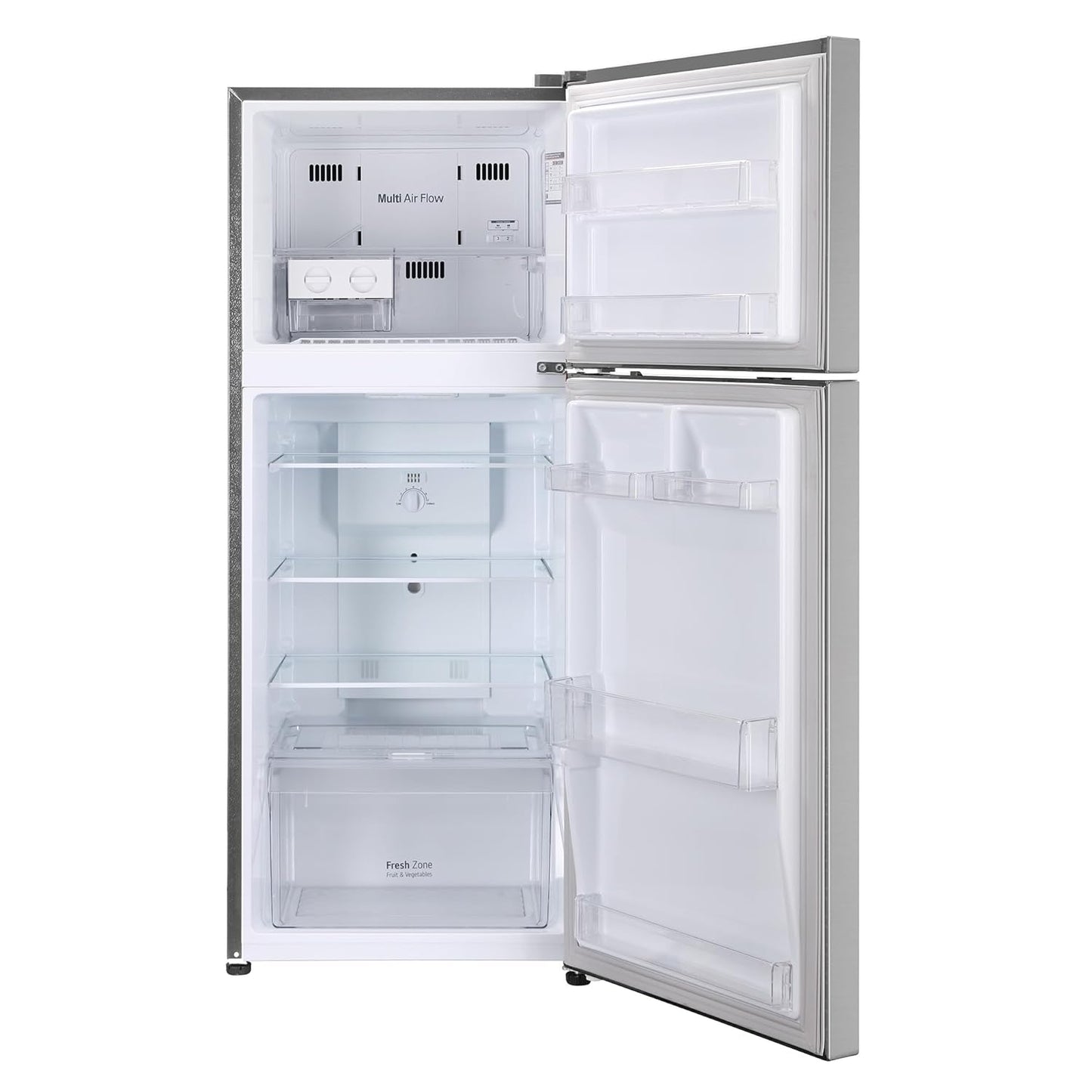 LG GL-N292DPZY 242 L 2 Star Frost-Free Smart Inverter Double Door Refrigerator ( Shiny Steel, Smart Connect & Multi Air Flow)