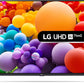 LG 43UT73006LA 43 Inch 4K UHD Smart LED TV (Ashed Blue) with α5 AI Processor Gen7, HDR10 Pro, FILMMAKER Mode, Alexa Built-In, Game Optimiser & webOS