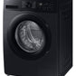 Samsung WW90DG5U24ABTL 9 Kg 5 Star Front Load Washing Machine with Inbuilt Heater, AI EcoBubble & WiFi (Black)