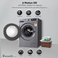 LG FHP1410Z7P 10 Kg 5 Star Ai Direct Drive Wi-Fi Inverter Fully Front Load Automatic Front-Loading Washing Machine  Turbowash & Steam For Hygiene Wash, Platinum)