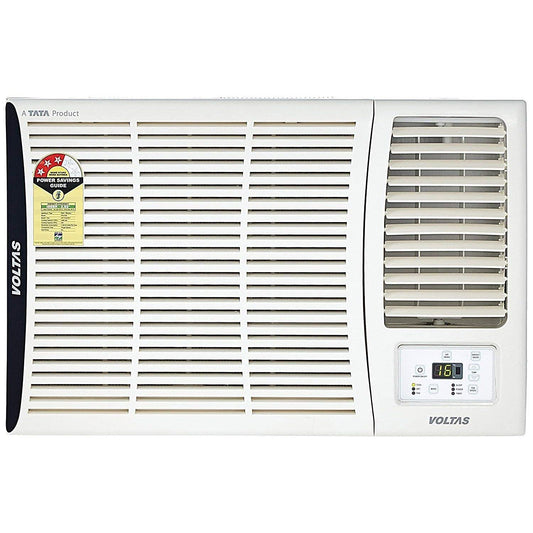 Voltas 183 Vectra Elite 1.5 Ton 3 Star, Fixed Speed Window AC (Copper, Turbo Mode, White)