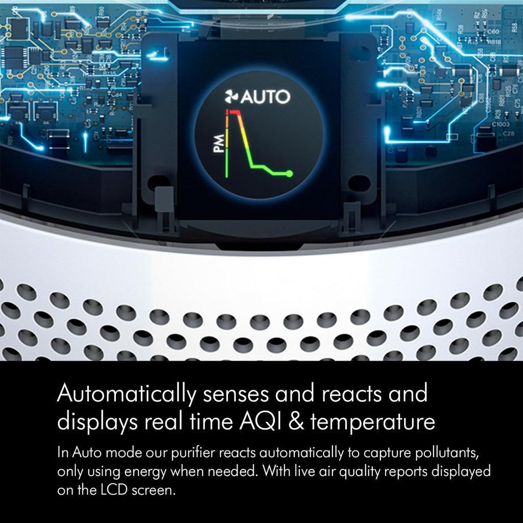 Dyson HP10 Gen1 Air Purifier Hot & Cold | HEPA H13 Filter | 350° Oscillation | Air Multiplier™ Technology | Auto Mode | Black/Nickel