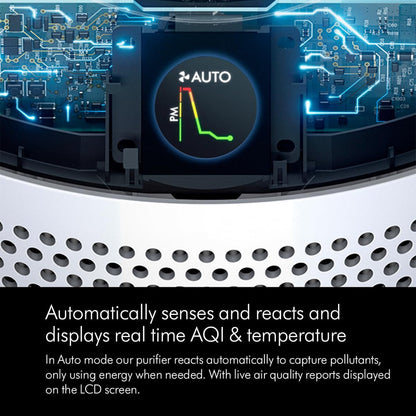 Dyson HP10 Gen1 Air Purifier Hot & Cold | HEPA H13 Filter | 350° Oscillation | Air Multiplier™ Technology | Auto Mode | Black/Nickel