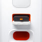 JBL Partybox 320 (White) 240W Portable Bluetooth Party Speaker | AI Sound Boost | Futuristic Light Show | 18H Battery | Mic & Guitar Input