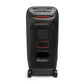 JBL PartyBox 320 Portable Bluetooth Speaker 240W with AI Sound Boost, Light Show, Mic/Guitar Input, Telescopic Handle – Black
