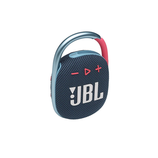 JBL Clip 4 Wireless Ultra-Portable Bluetooth Speaker with JBL Pro Sound, Integrated Carabiner, IP67 Waterproof & Dustproof, 10H Playtime – Blue & Pink