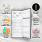 LG GN-H702HLHM 506 L Frost Free Inverter Double Door Refrigerator (Platinum Silver3) with Wi-Fi, Hygiene Fresh+, Door Cooling+ & Smart Diagnosis
