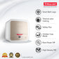 Racold Omnis DG 15L Vertical 5 Star Storage Water Heater (Geyser) Sandstorm Gold | Touch Control | Smart Bath Logic | Silver-Ion Technology | Auto Diagnosis | Free Installation & Pipes | 2kW