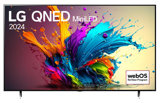 LG 65QNED90T6A 65 Inch 4K Ultra HD Smart MiniLED QNED TV | α8 AI Processor | Dolby Vision & Atmos | 120Hz Refresh Rate | Magic Remote