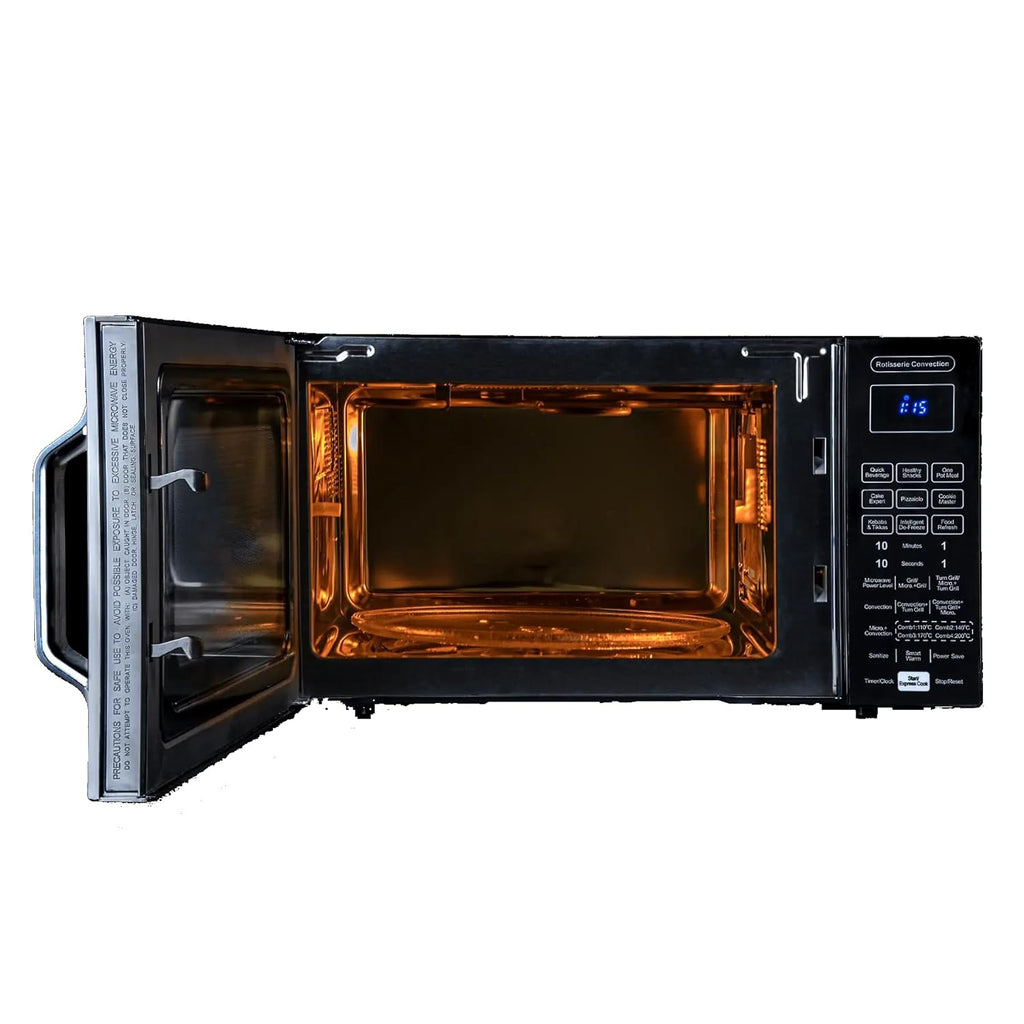 IFB 30BRC3 30L Convection Microwave Oven | Rotisserie | 101 Auto Cook Menus | Steam Clean | Touch Control | Black | 1+3 Year Warranty