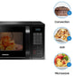Samsung MC28A5013AK/TL 28L Convection Microwave Oven (Black) – Curd Making, Grill, Auto Cook, Ceramic Enamel Cavity