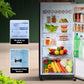 Godrej  RT EONVOGUE 310B RI WT WD 272 L 2 Star Wood Finish, 30 Days Farm Freshness, Frost Free Inverter Double Door Refrigerator ( Walnut Wood)