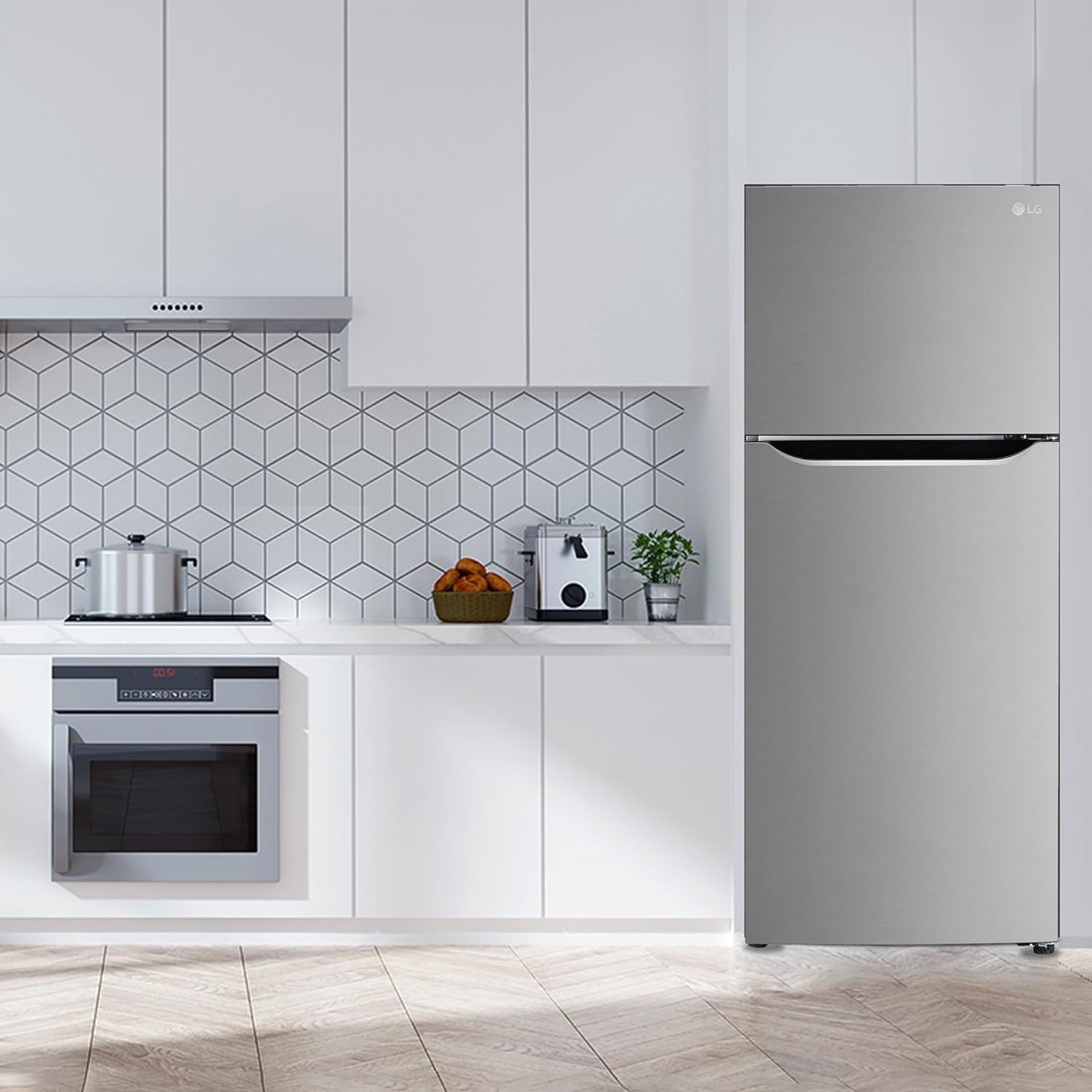 LG GL-N292DPZY 242 L 2 Star Frost-Free Smart Inverter Double Door Refrigerator ( Shiny Steel, Smart Connect & Multi Air Flow)