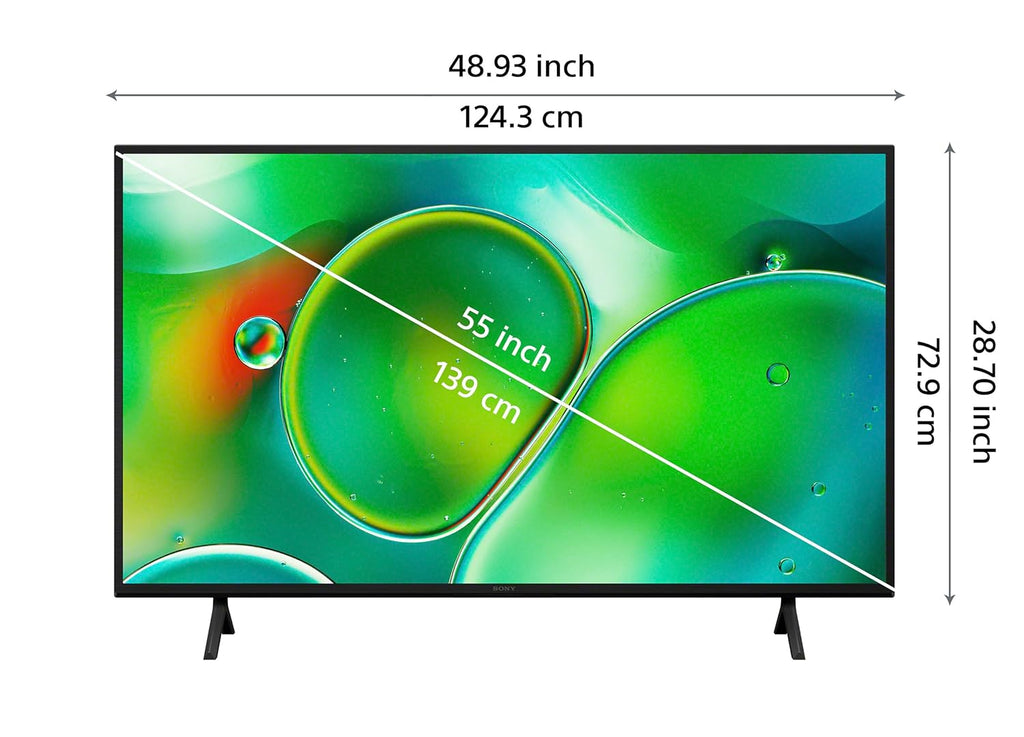 Sony K-55S25 139 cm (55 inches) BRAVIA 2 4K Ultra HD Smart LED Google TV  (Black)