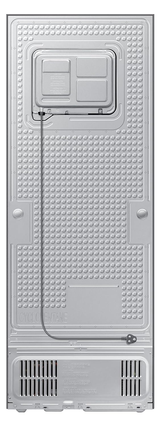 Samsung RT34DG5A4DB1HL 330L 3 Star Convertible 5-in-1 Frost Free Double Door Refrigerator | AI Energy Mode | Wi-Fi Enabled | Twin Cooling Plus | Digital Inverter | Black Matte | Made in India