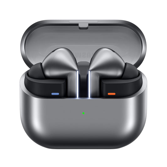 Samsung Galaxy in Ear Buds 3 Pro (Silver) with Galaxy Ai | Adaptive ANC | Real-Time Interpreter | 24-Bit Hi-Fi Audio | Up to 37H Battery | Ip57