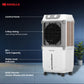 Havells 2-in-1 Convertible 80 L Desert Air Cooler for room| Dual functionality & easy storing| Can be used as side table| 5 Leaf Metal Blade Fan| Powerful Air-Delivery| Bacteria shield honeycomb pads GHRACCCE185