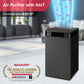 SHARP FX-S120M-H Smart Air Purifier for Home | 930 Sq Ft Coverage | Wi-Fi Control | H14 HEPA Filter | PM2.5 Display | Real-Time Air Quality, Temperature & Humidity Monitoring | Charcoal Gray