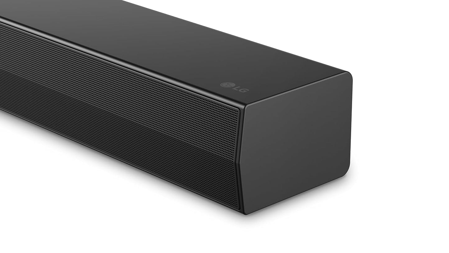 LG S40T 300W 2.1 Channel Soundbar with Dolby Digital, DTS Surround, AI Sound Pro & Wireless Subwoofer – Black