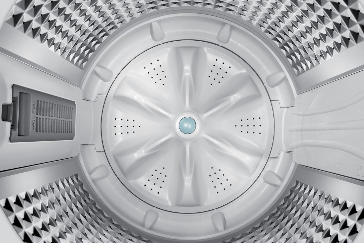 Samsung WA80BG4441BDTL 8.0 5 star Fully Automatic Top Load Washing Machine Appliance (Versailles Gray)