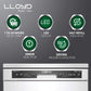 Lloyd 13 Place Settings Dishwasher (LDWF13PSE1DD) – 70°C Hot Wash, 360° Water Spray, Extra Dry, Half Load, Freestanding | Stainless Steel, Silver