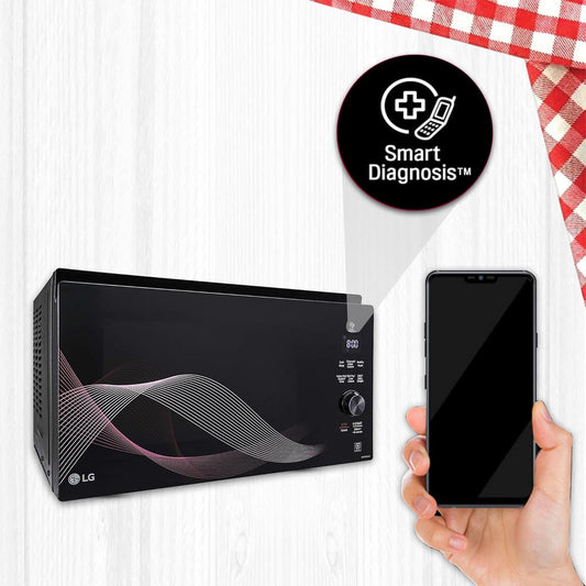 LG MJEN326UHW 32 L Charcoal Convection  Microwave Oven ( Black)